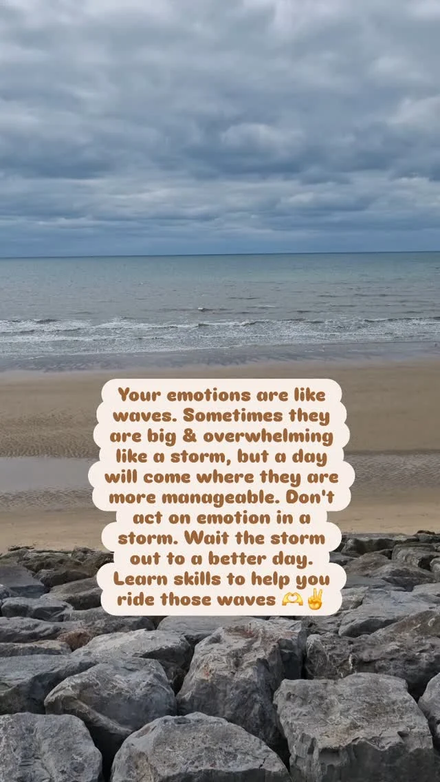 Just like the weather, out moods and emotions change daily. On your worst days, you can use life rafts to sail the seas. Learning skills to help you with the tough days stops your drowning in the sea of emotion. 

#emotions 
#mentalhealth 
#mood 
#wellbeing